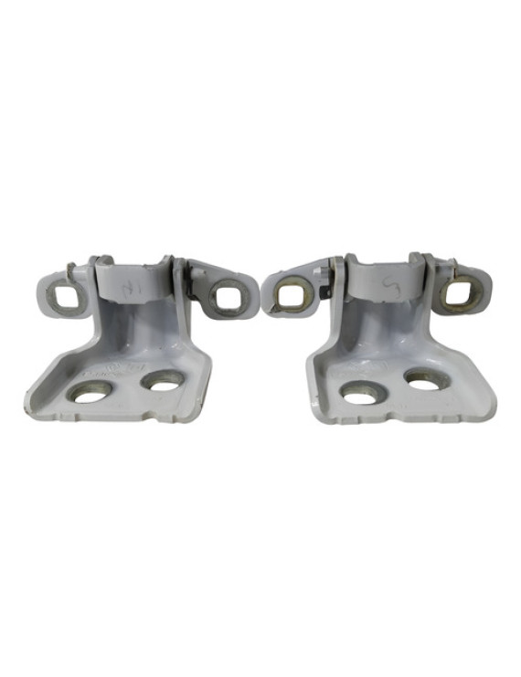 Par Dobradiça Porta Tras Esquerda Duster Oroch 2017 - 2021