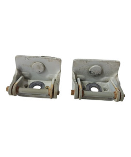 Par Dobradiça Porta Traseira Esquerda C3 2003 - 2012