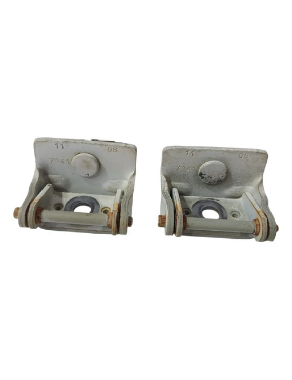 Par Dobradiça Porta Traseira Esquerda C3 2003 - 2012