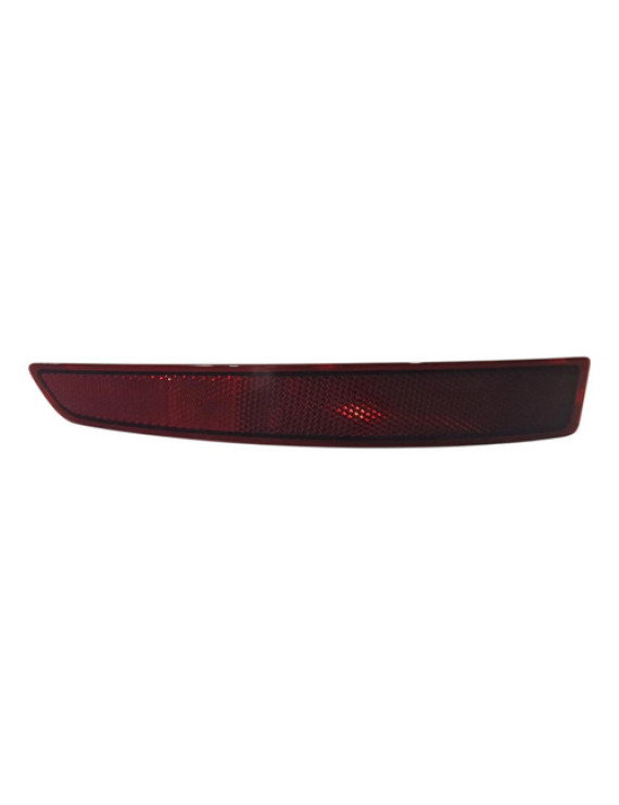 Refletor Parachoque Traseiro Esquerdo Jetta 2016 2017 2018 Vermelho