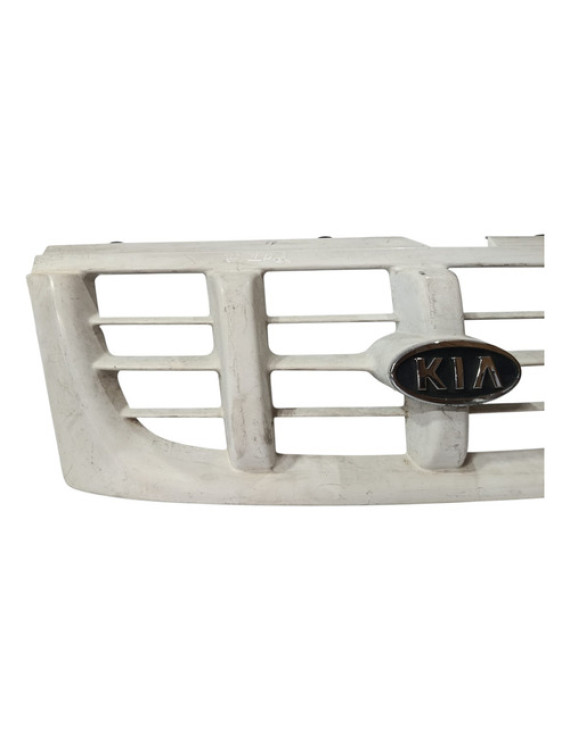 Grade Frontal Parachoque Sportage 1999 2000 2001 2002 Branco Fosco