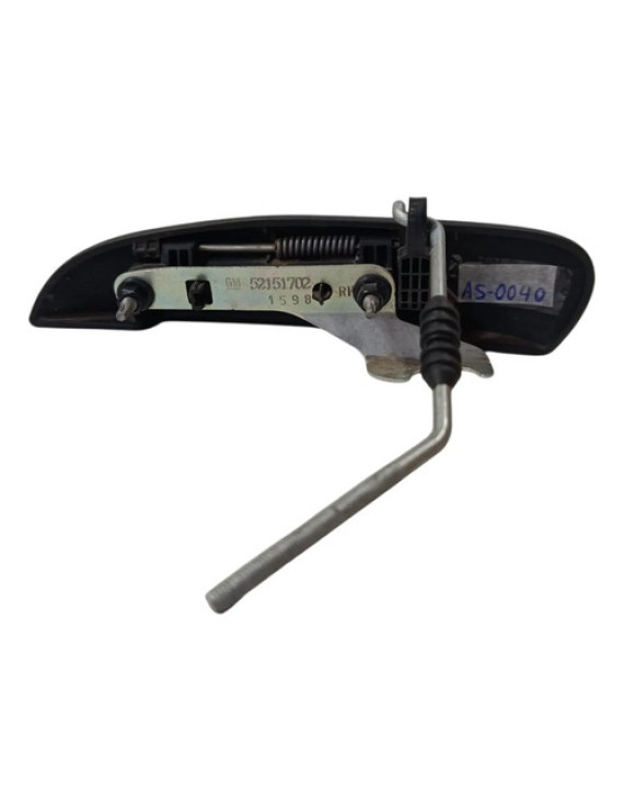 Maçaneta Externa Traseira Direita Onix Joy 2013 - 2018 Preto Traseira