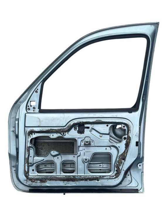 Porta Dianteira Direita Renault Kangoo 2005 A 2012 Detalhe - Dianteira - Direita - Prateado