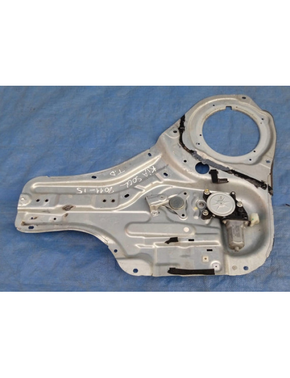 Máquina De Vidro Traseiro Direito Kia Soul 2010 2011