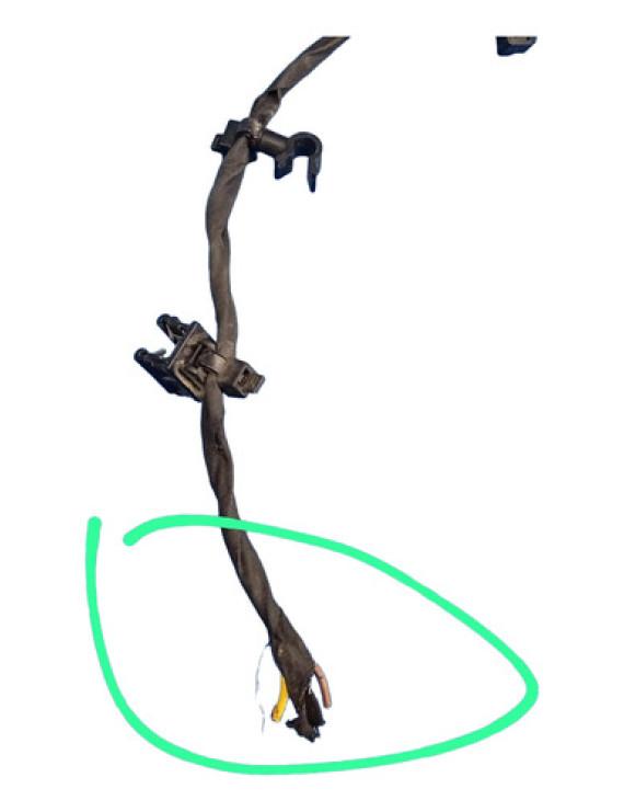 Chicote Motor S10 2.8 Diesel 2016 2017 2018 2019  Detalhe