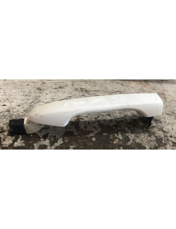 Maçaneta Externa Traseira Esquerda Civic 2012 2013 2014 2015 Branco