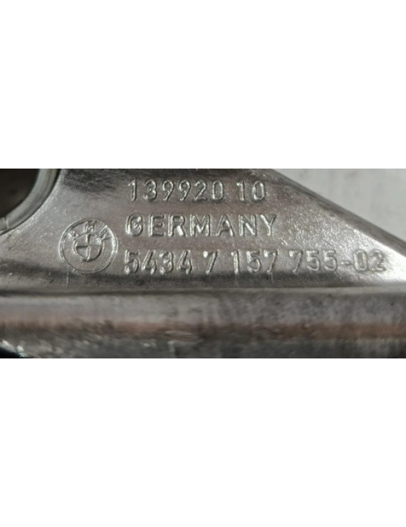 Suporte Esquerdo Console Bmw X1 320 2007 - 2012 Prateado