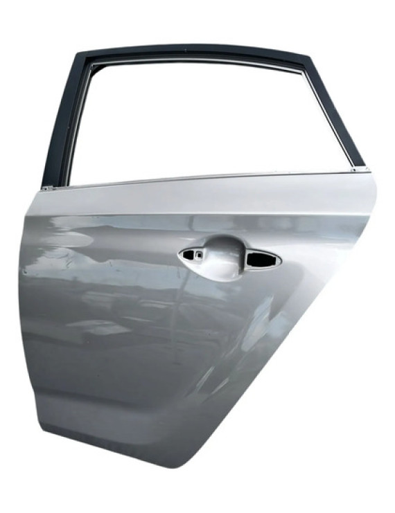 Porta Traseira Esquerda Hb20 Sedan 2013 A 2018 Traseira Esquerda Prateado