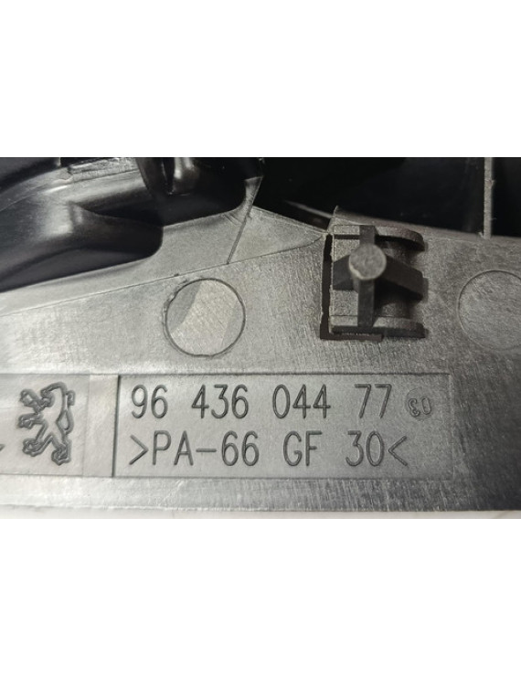 Maçaneta Interna Dianteira Direita Peugeot 307 2005 - 2012 Preto Dianteira