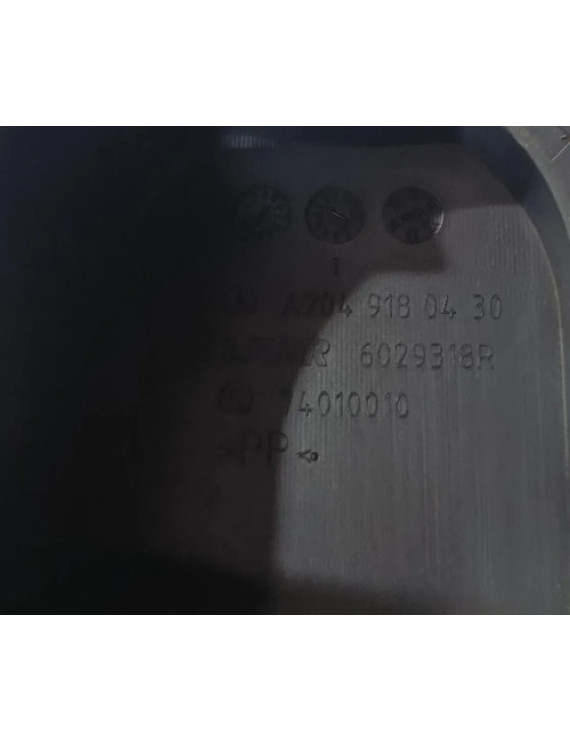 Tampa Acabamento Parafuso Dianteiro Direito C320 2004 Preto