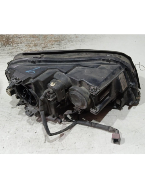 Farol Esquerdo Volvo Xc90 2002 - 2005 Mascara Negra
