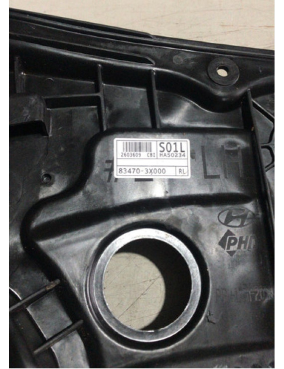 Máquina De Vidro Traseira Esquerda Elantra 2011 - 2016 