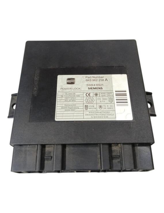 Módulo Conforto Seat Córdoba 1995 - 2000 / 6k0962258a