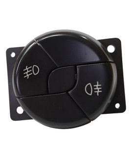 Botão Comando Farol Milha Jac J3 2011 - 2015 Preto