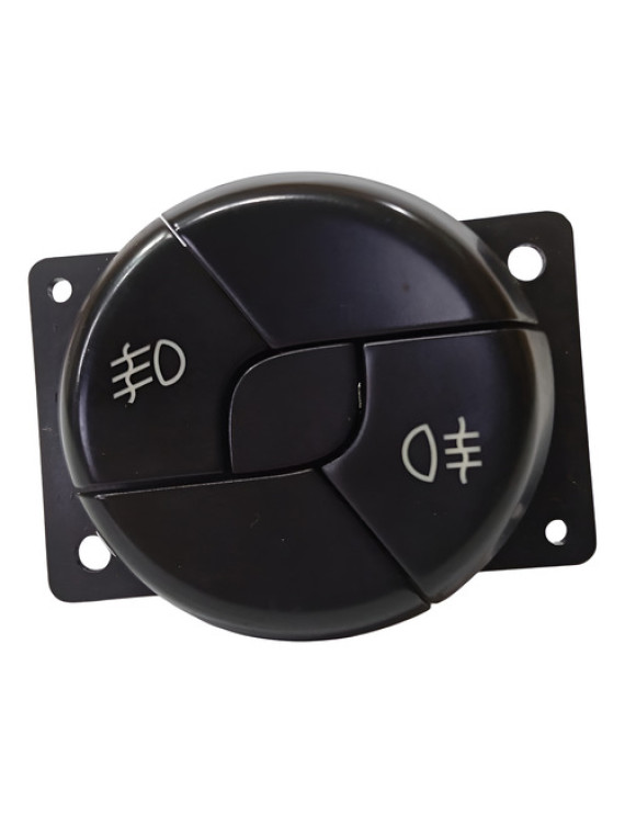 Botão Comando Farol Milha Jac J3 2011 - 2015 Preto