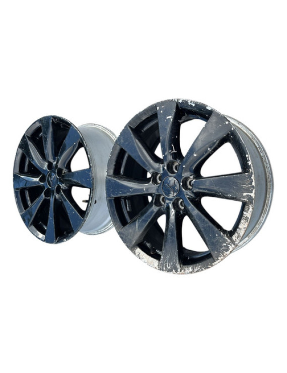 Jogo De Rodas Aro (18) Lancer 2013 A 2018 Prateado