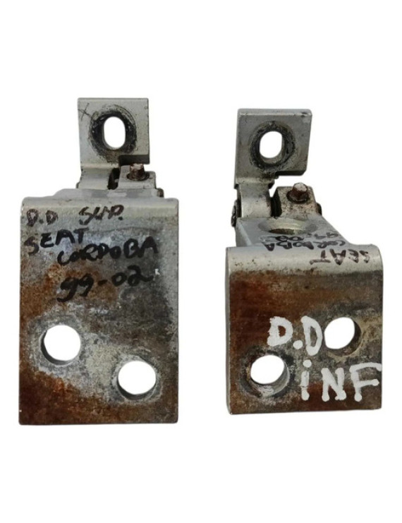 Par Dobradiça Porta Dianteira Direita Seat Cordoba 1999 2002