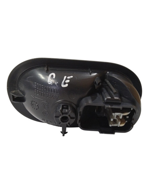 Maçaneta Interna Esquerda Grand Scenic 2008 - 2012 Preto Dianteira/traseira