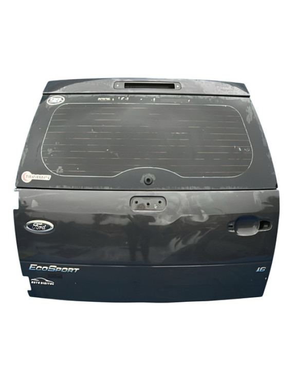 Tampa Traseira Ecosport 2004 A 2012 Detalhes Preto