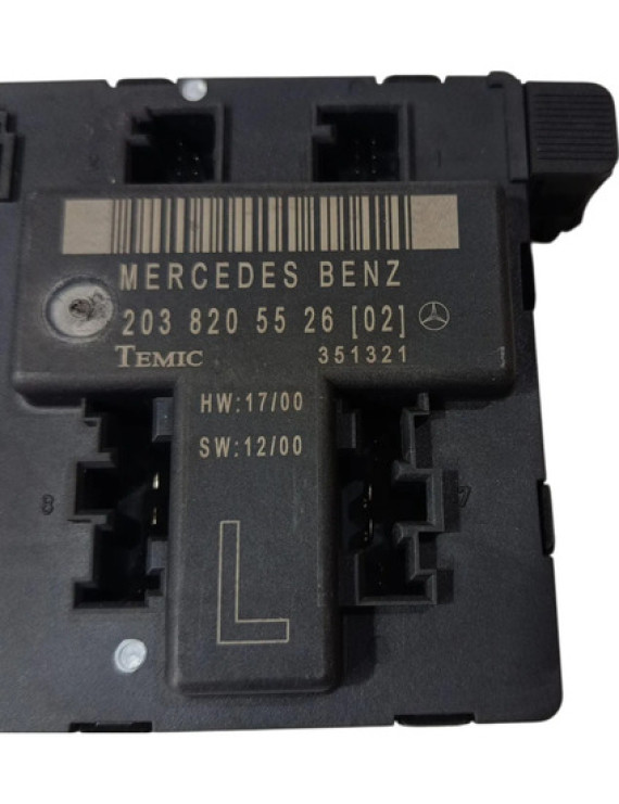 Módulo Porta Dianteira Esquerda Mercedes C320 2000 - 2005