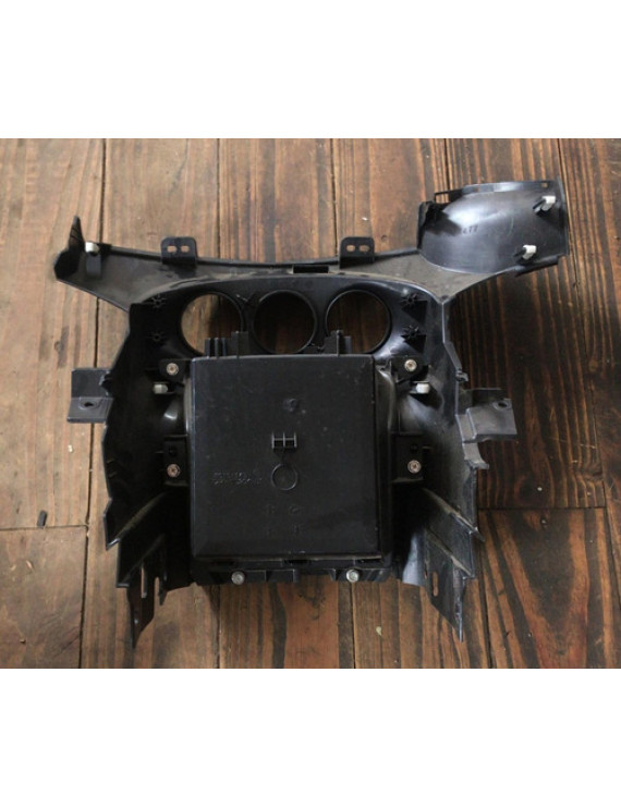 Moldura Comando Ar + Porta Objetos Outlander 2007 - 2012 