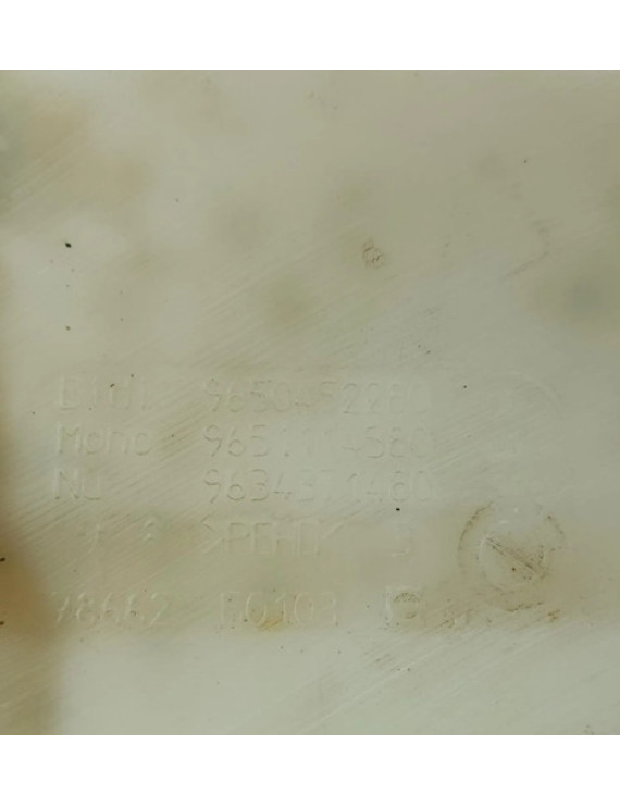 Reservatório Limpador Parabrisa Peugeot 307 2005 - 2012 Branco