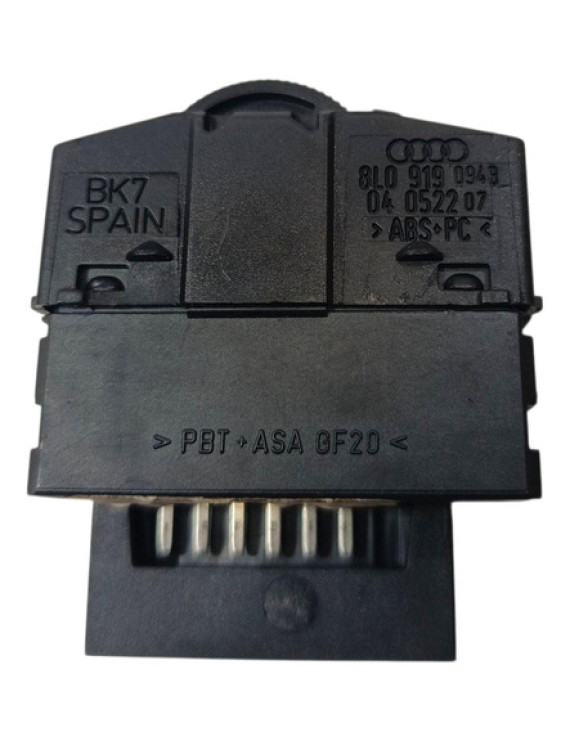 Botão Regulagem Farol Audi A3 1999 - 2005 Preto