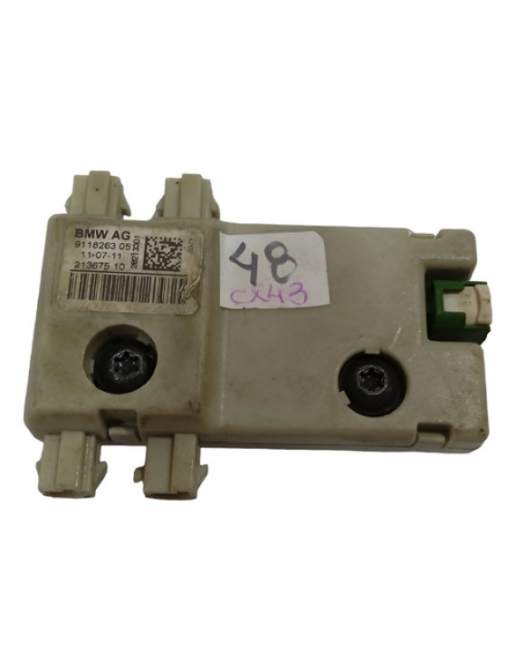 Módulo Amplificador Antena Bmw 550 750 2008 / 911826305    Preto