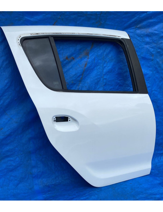 Porta Traseira Direita Sandero 2014 15 16 17 2018 2019 2020