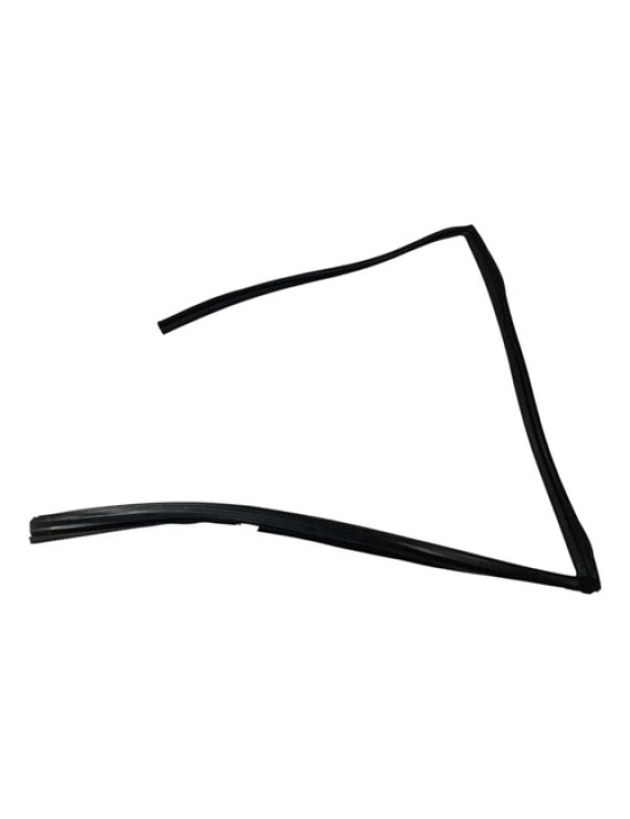 Borracha Caneleta Vidro Traseira Direita Civic 2001 - 2005 Preto