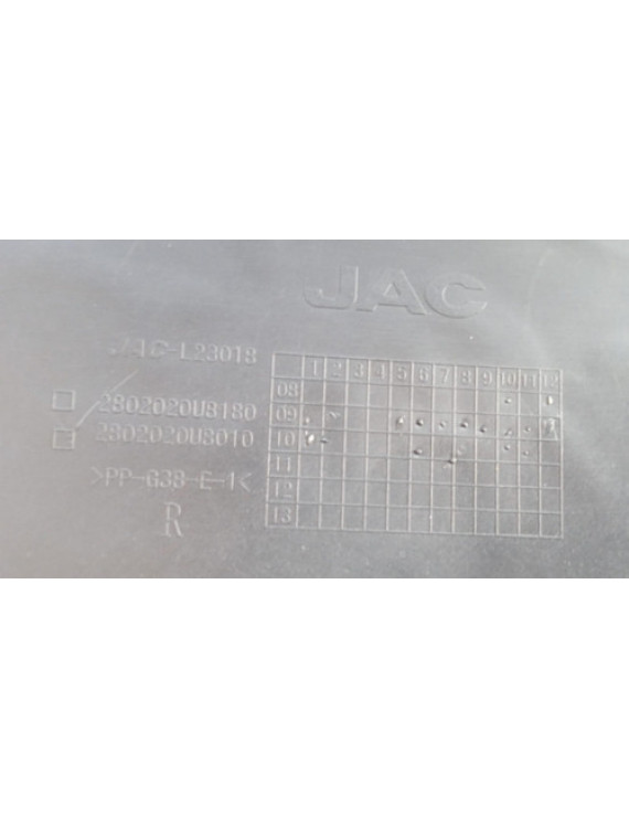 Protetor Carter Direito Jac J3 2010 2011 2012 2013