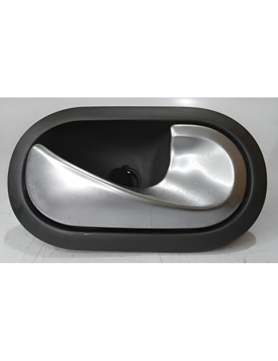 Maçaneta Interna Lado Direito Megane 2007 - 2013 Preto Dianteira