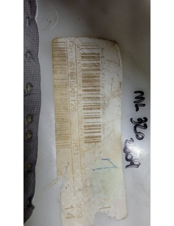 Acabamento Parabrisa Esquerdo Mercedes Ml320 2008 - 2011