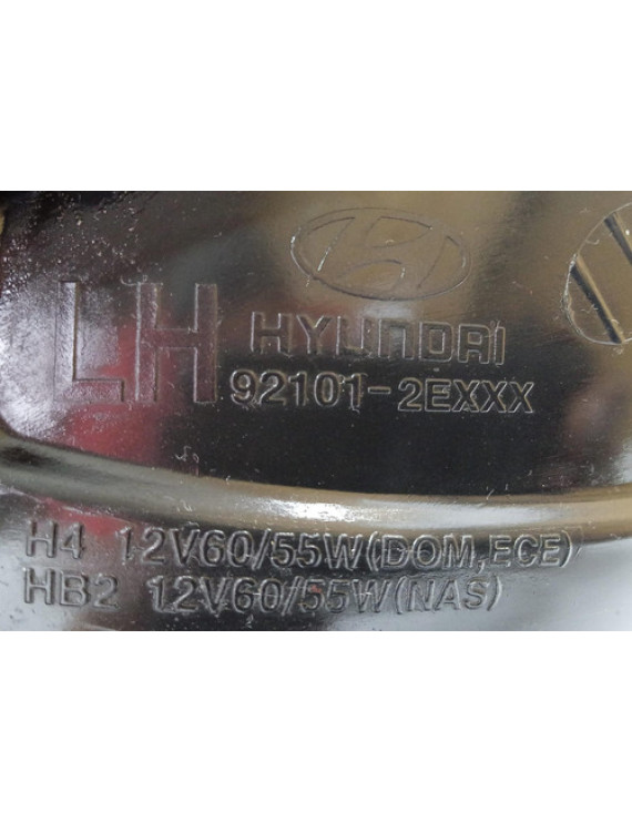 Farol Esquerdo Tucson 2006 - 2014 Esquerdo/motorista