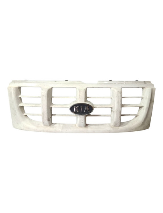Grade Frontal Parachoque Sportage 1999 2000 2001 2002 Branco Fosco