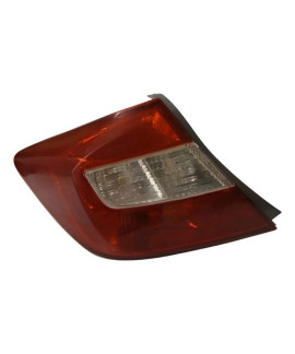 Lanterna Esquerda Civic 2012 - 2016 Recuperada Esquerdo/motorista Vermelho