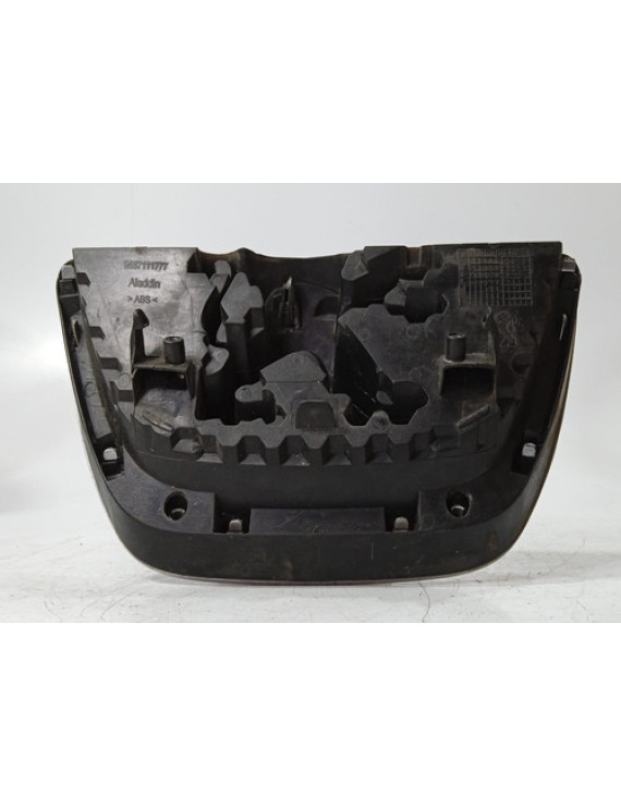 Emblema Grade Frontal Peugeot 207 2009 - 2014 Preto