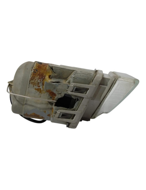 Farol De Milha Direito Mercedes Classe Sl500 1990 Avaria Preto