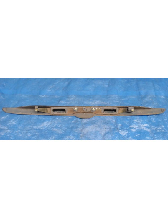 Friso Regua Tampa Traseira Focus Sedan 2000 - 2008 Preto