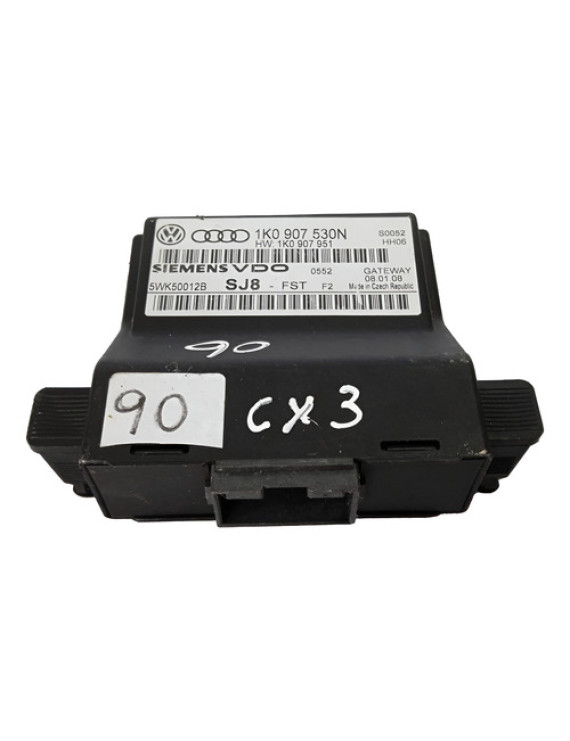 Módulo Gateway Passat Golf Jetta 2007 2008 2009 1k0907530n