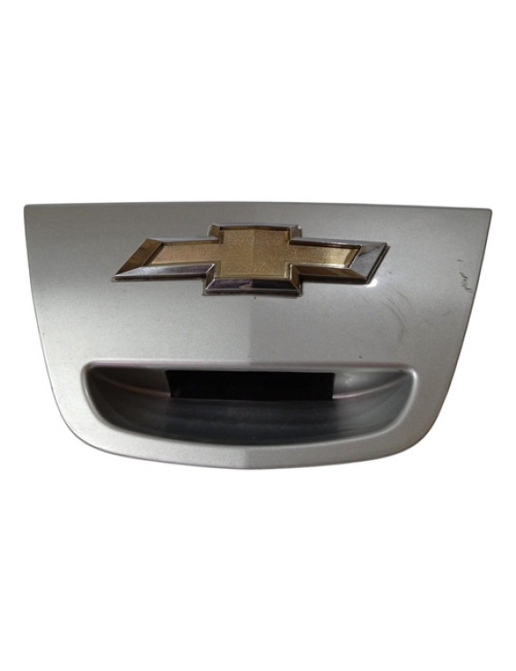 Moldura Puxador Tampa Traseira Spin 2013 - 2018 Prateado