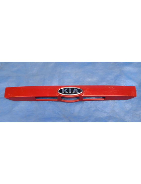 Friso Moldura Tampa Traseira Picanto 2006 - 2011 Vermelho