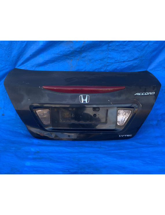 Tampa Traseira Honda Accord 2003 A 2007 / Detalhe Preto