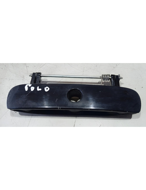 Maçaneta Tampa Traseira Polo Hatch 2003 - 2011 Preto