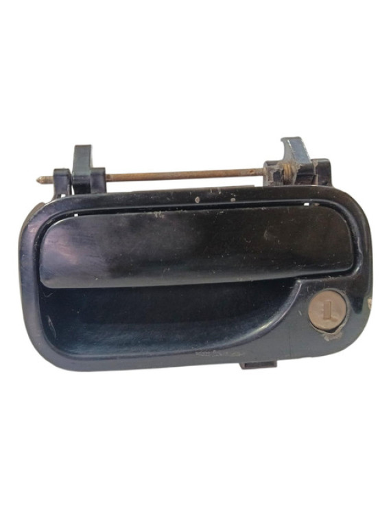 Maçaneta Externa Dianteira Esquerda Vectra 1996 - 2005 Preto Dianteira