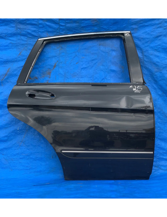Porta Tras Dir Mercedes R 500 W251 2005 2006 2007 Avaria Traseira Direito Preto