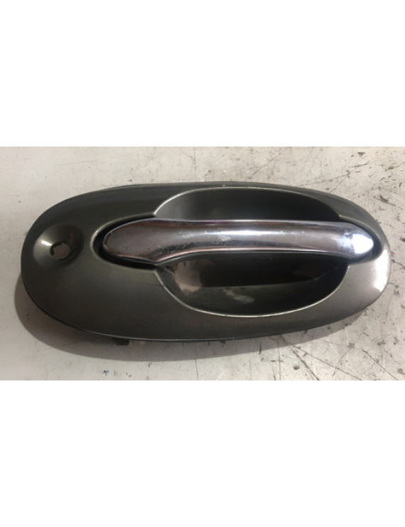 Maçaneta Externa Dianteira Esquerda Kia Carnival 2002  Cinza-escuro
