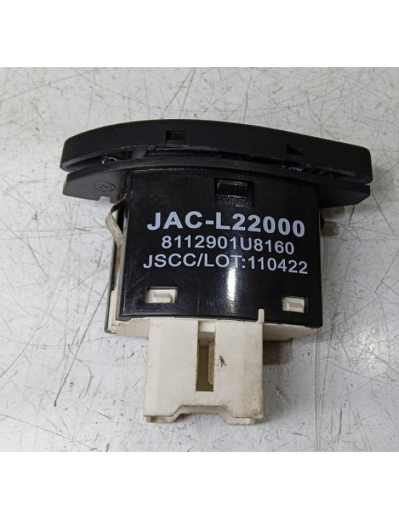 Botão Recirculação Ar Jac J3 2011 - 2015