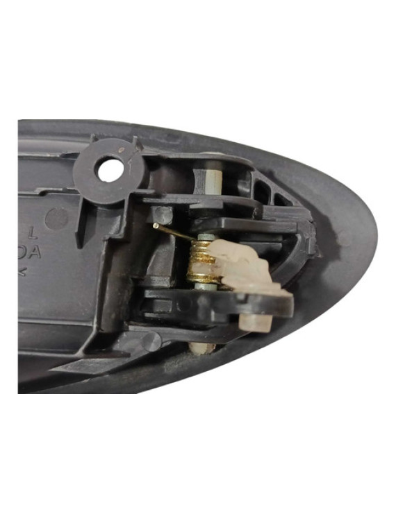 Maçaneta Interna Porta Esquerda Honda Fit 2003 - 2008 Preto Dianteira/traseira