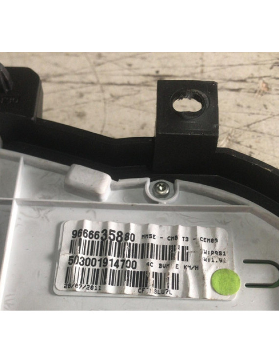 Painel Instrumentos Peugeot 207 1.4 2011 - 2014 9666635880